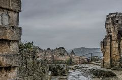 Blick von Chateau des Baux... auf Les Baux