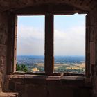 Blick von Chateau Kintzelheim im Elsass