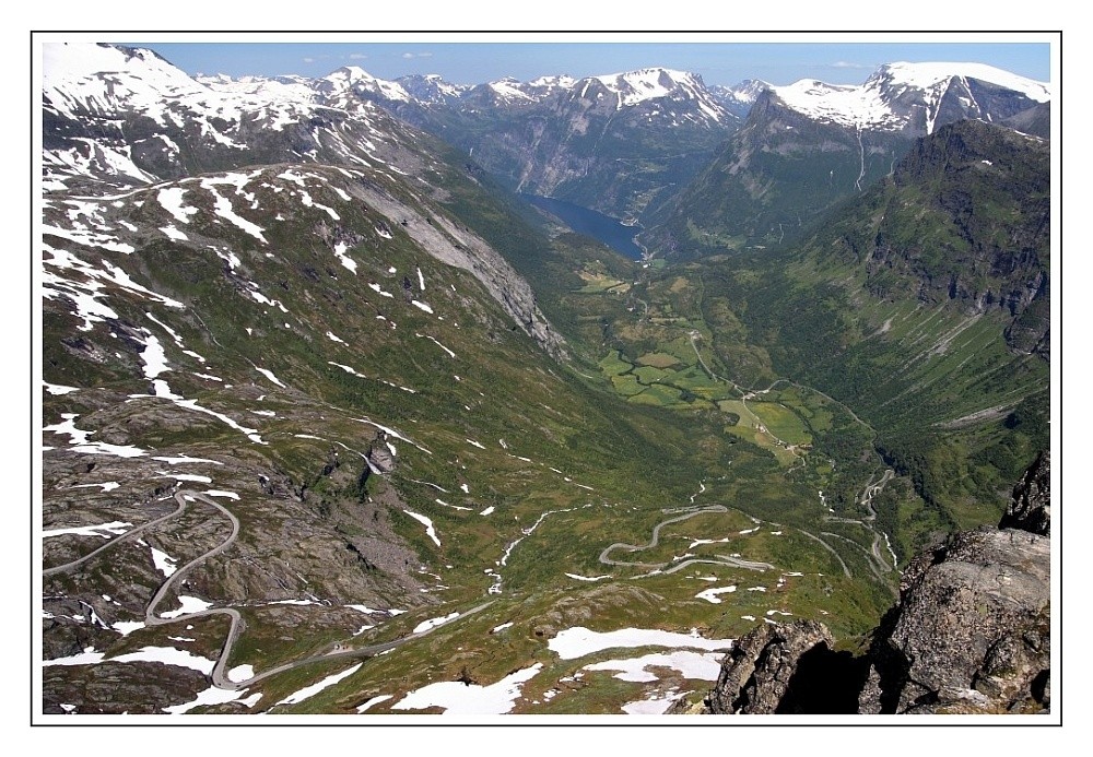 Blick von Dalsnibba(1500m) zum Geiranger