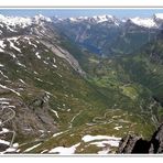 Blick von Dalsnibba(1500m) zum Geiranger