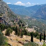 Blick von Delphi