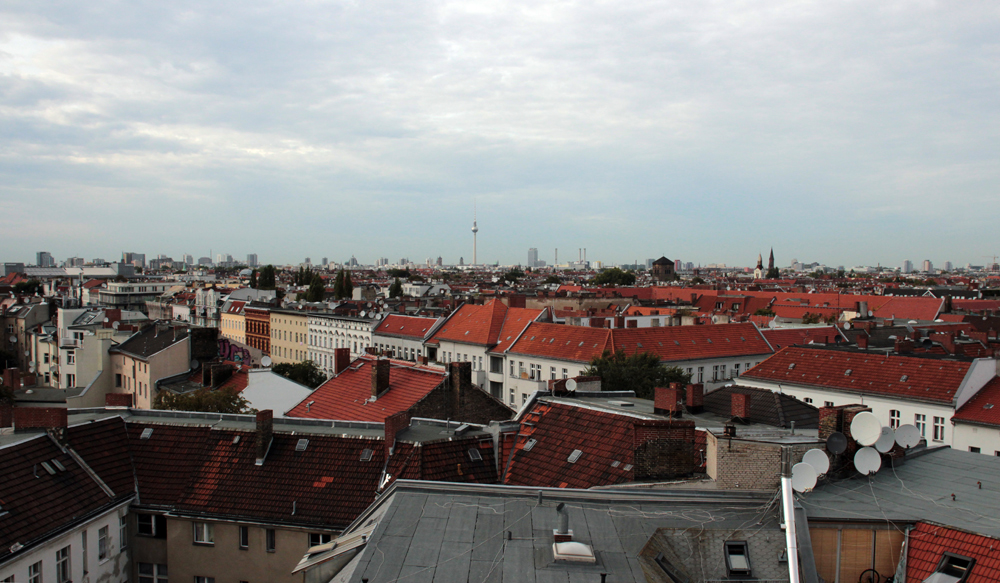 Blick von den Arcaden in Neukölln