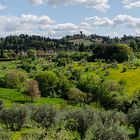 Blick von den Boboli Gärten auf die Toskanische Landschaft, Firenze