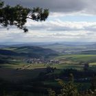 Blick von den Dieteröder Klippen auf Rüstungen