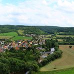 Blick von den Dornburger Schlössern