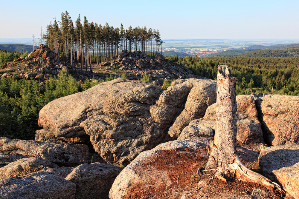 Blick von den Hohensteinklippen