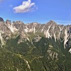 Blick von den Krinnenköpfe auf Kalkkögel