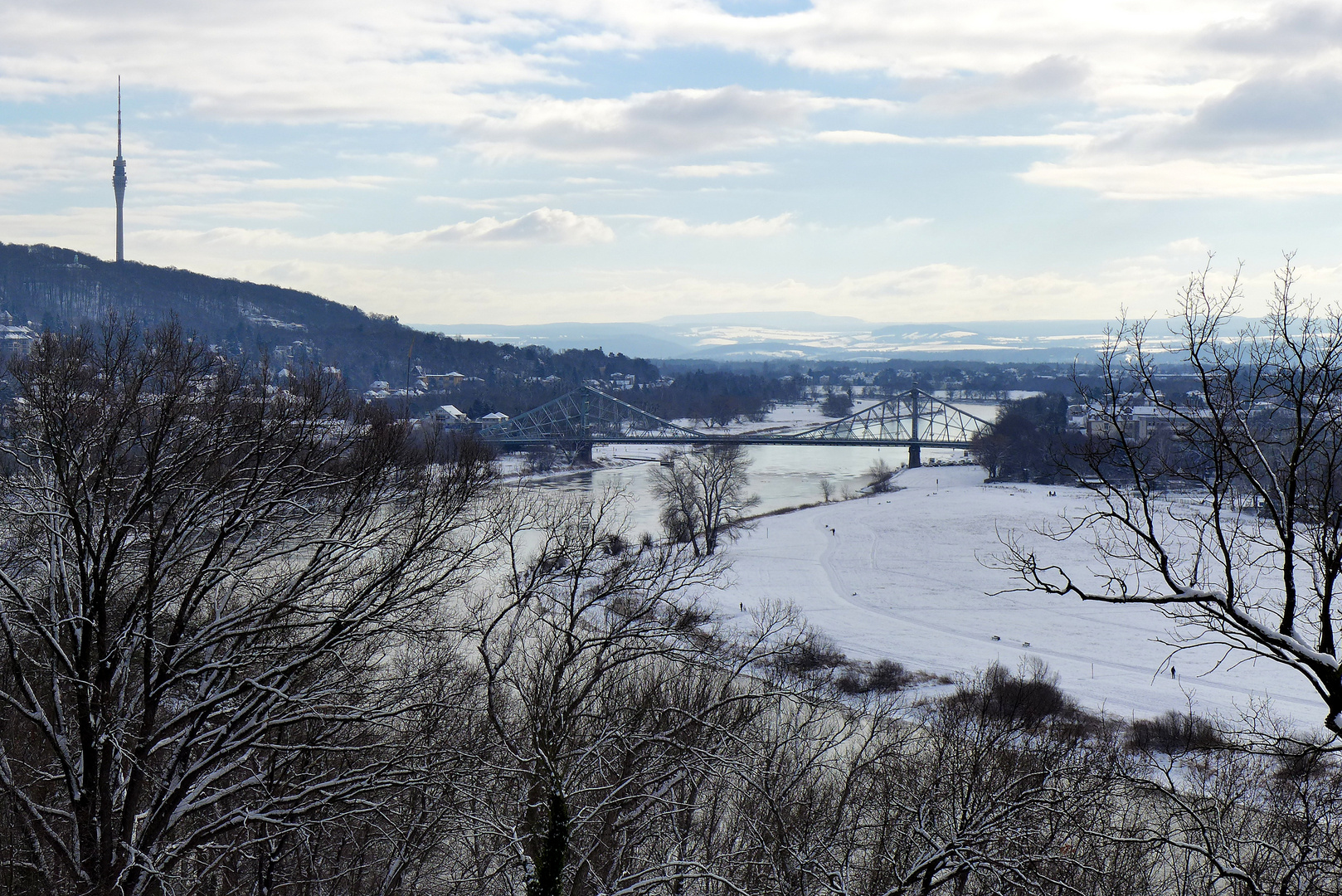 Blick von den Lingnerterrassen