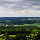 Blick von den Orgelpfeifen Richtung Elterlein / Geyer