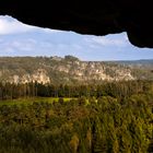 Blick von den "Rauensteinen" hinüber zu der "Bastei"