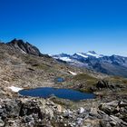 Blick von den Sandbodenseen bis zum Großglockner