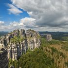 Blick von den Schrammsteinen