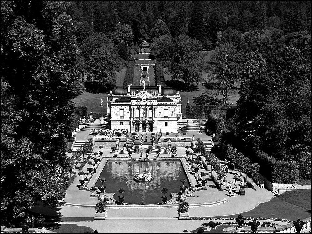 Blick von den Terrassengärten