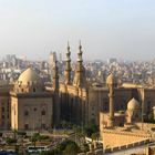 Blick von der Alabastermoschee auf Kairo