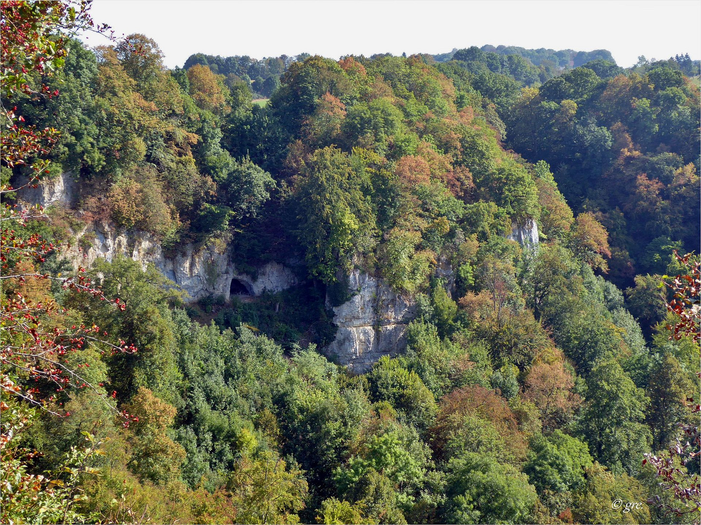 Blick von der Albkannte