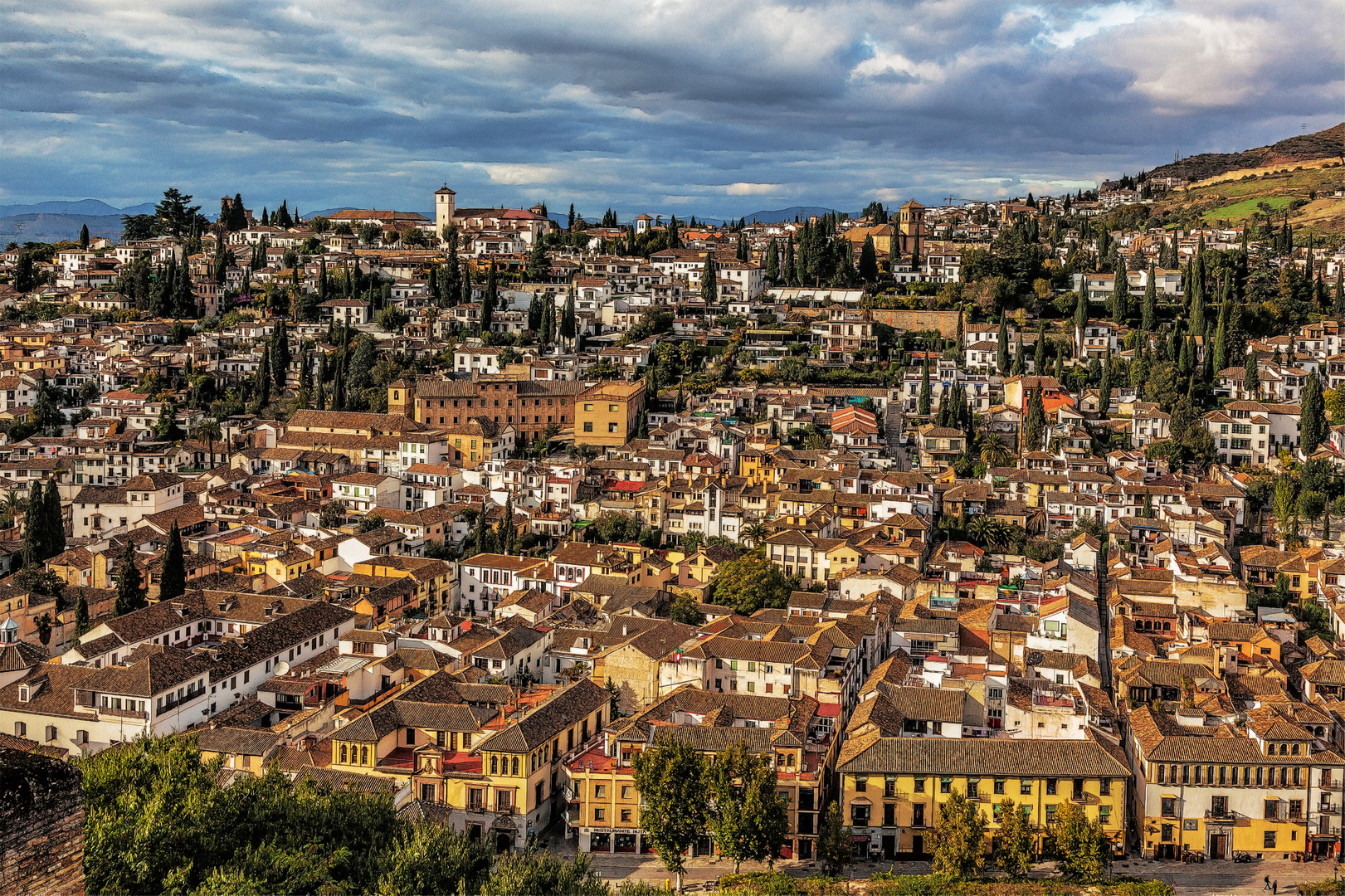 Blick von der Alhambra