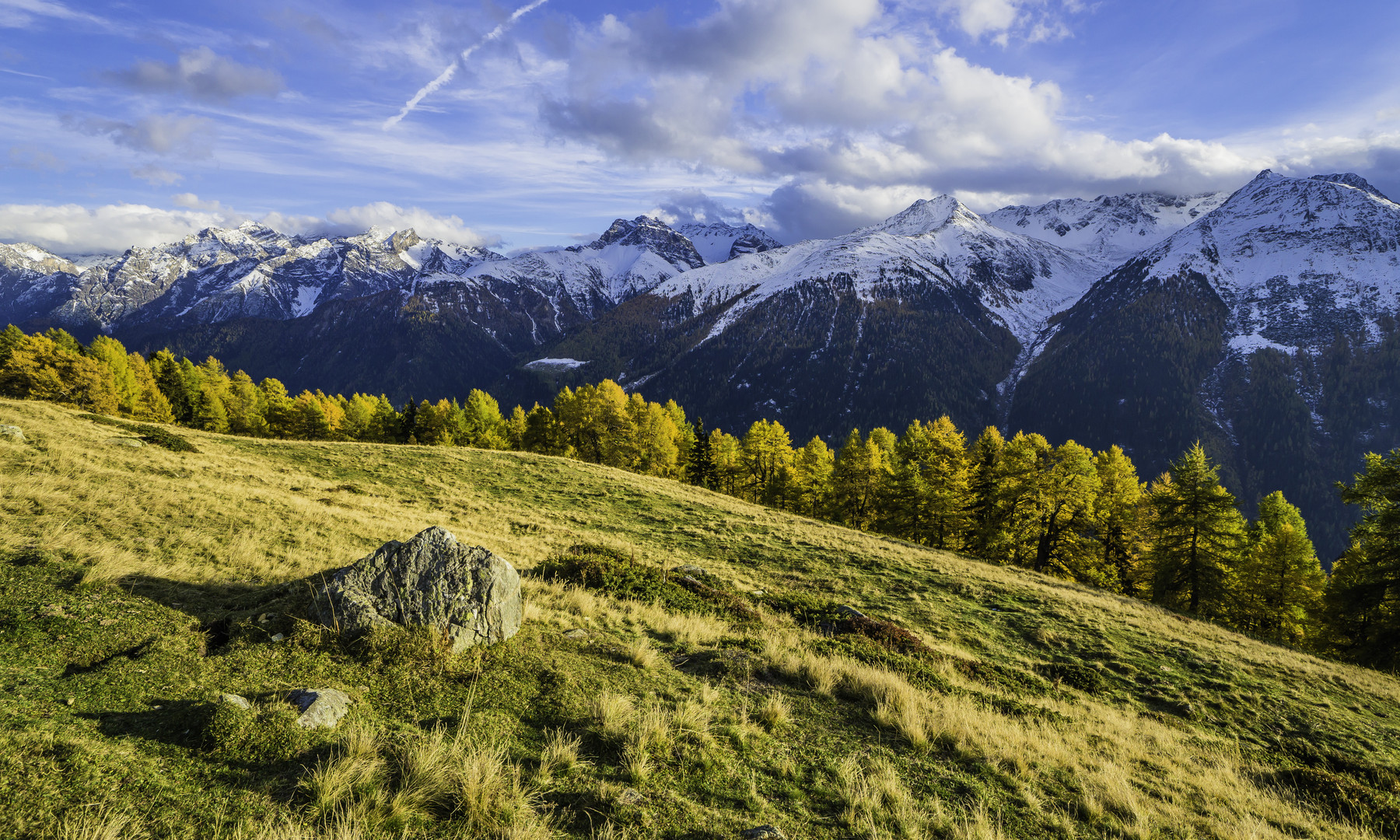 Blick von der Alp Sura