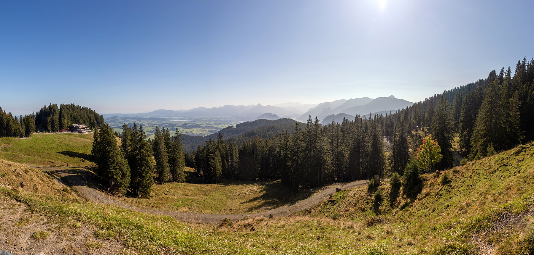 Blick von der Alpspitze....