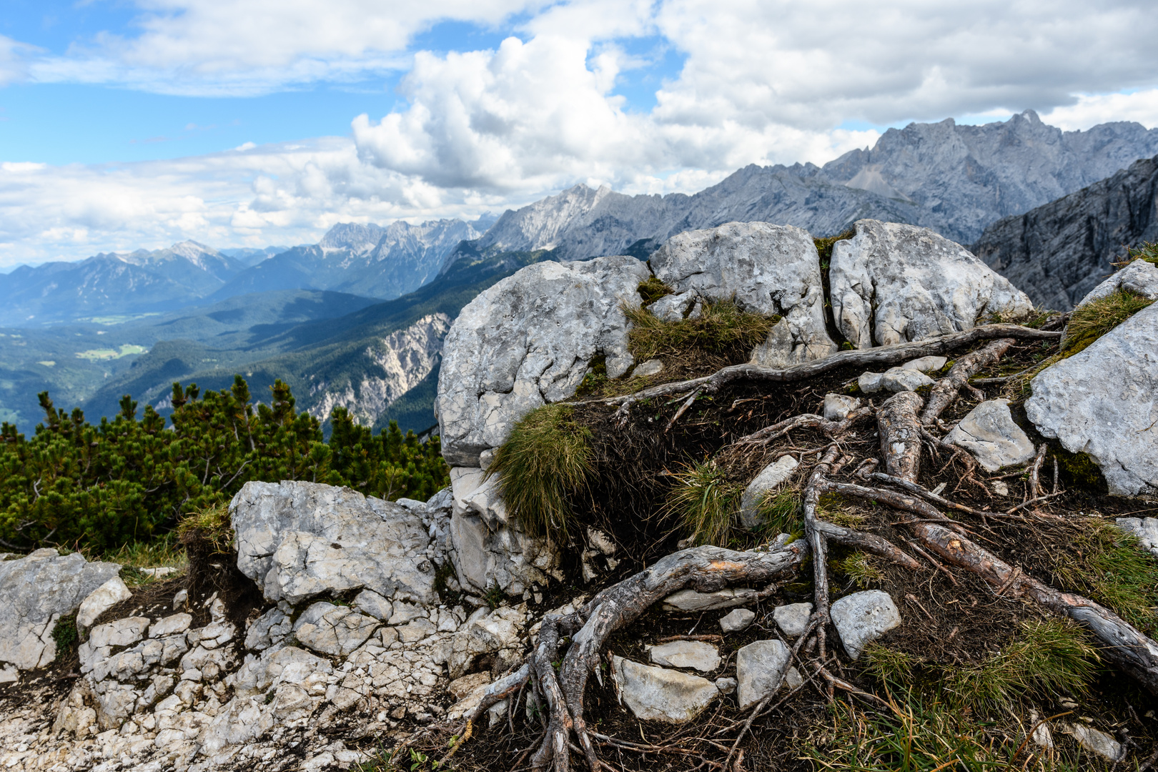 Blick von der Alpspitze