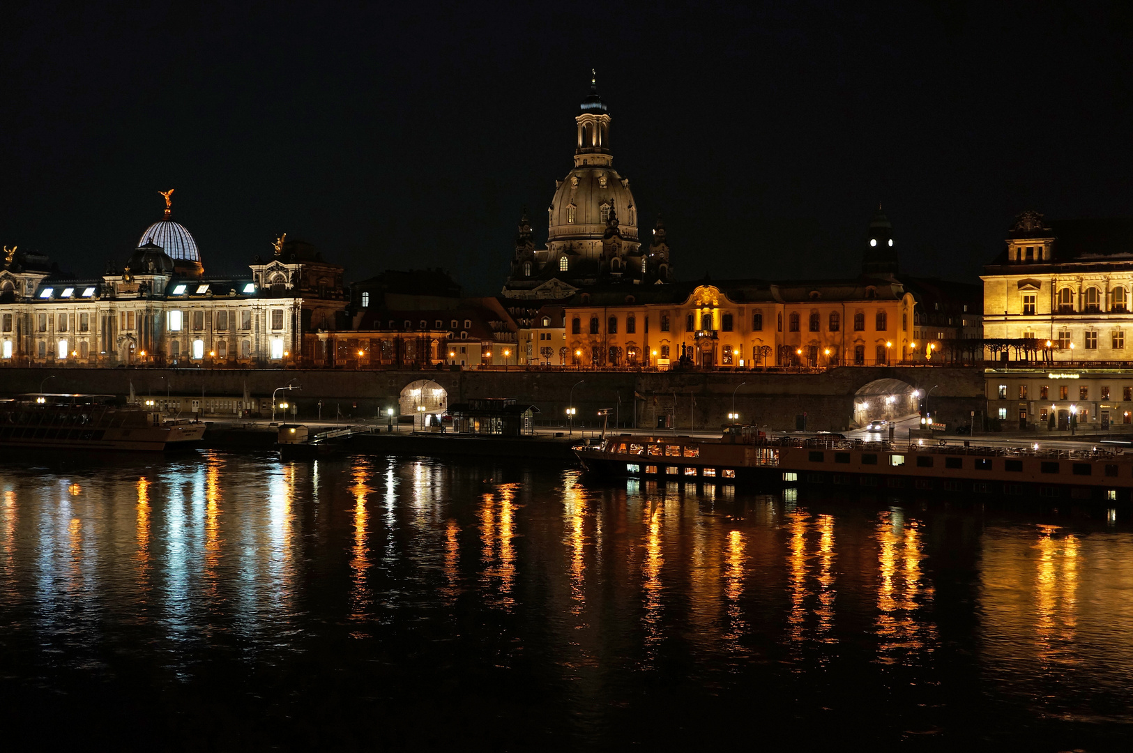 Blick von der Augustusbrücke