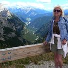 Blick von der Auronzo-Hütte an den 3 Zinnen, Dolomiten