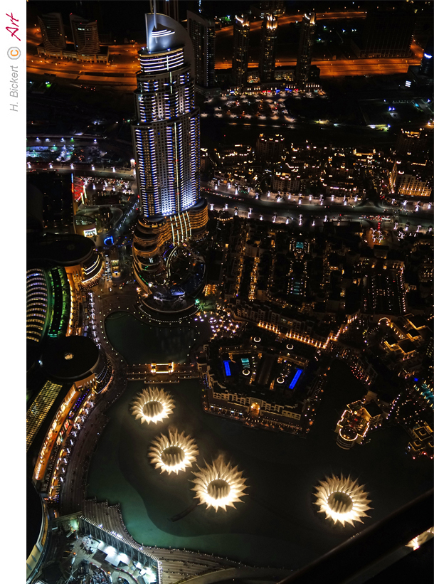 Blick von der Aussichtsplatform 440m Burj Khalifa 03