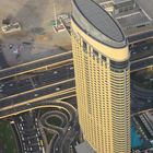 Blick von der Aussichtsplattform des Burj Khalifa auf die Skyline von Dubai (1)