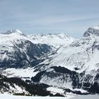 Blick von der Balm Alpe nach Lech auf der linken Seite 04/2015