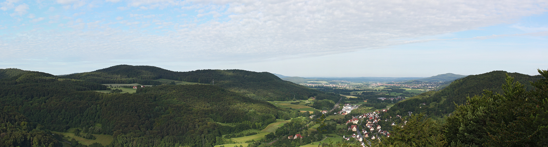 Blick von der Bastei am Zankelstein/ Pommelsbrunn