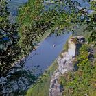 Blick von der Bastei auf die Elbe