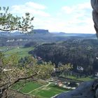 Blick von der Bastei auf die Elbe II