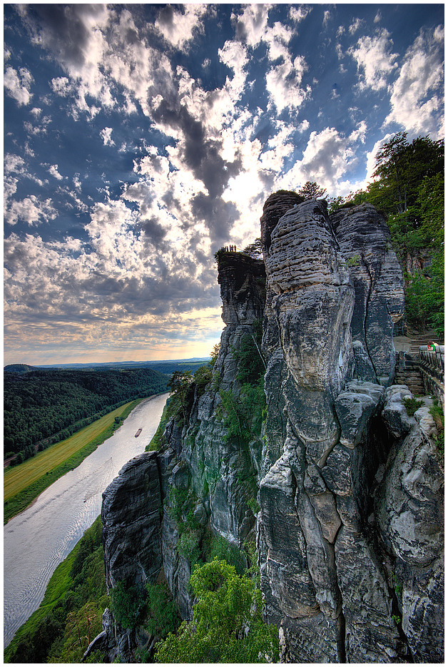 Blick von der Bastei