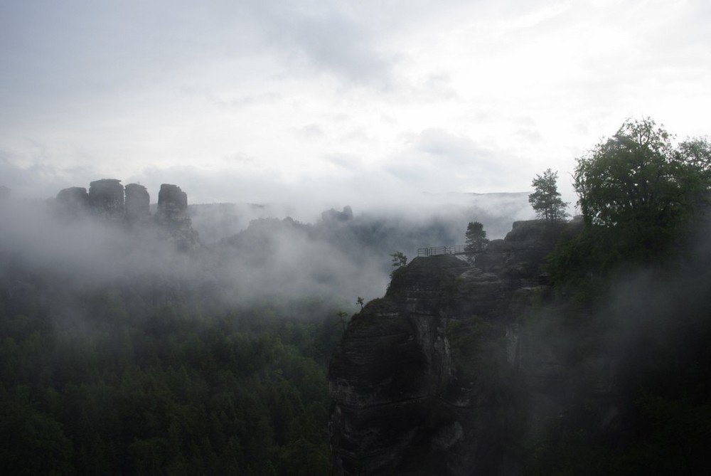 Blick von der Bastei (sächs. Schweiz)