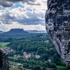 Blick von der Basteibrücke - Aug 2020