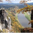 Blick von der Bastei/Elbsandsteingebirge