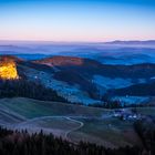 Blick von der Belchenflue nach Norden