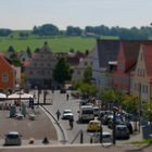 Blick von der Benediktinerabteikirche Ottobeuren