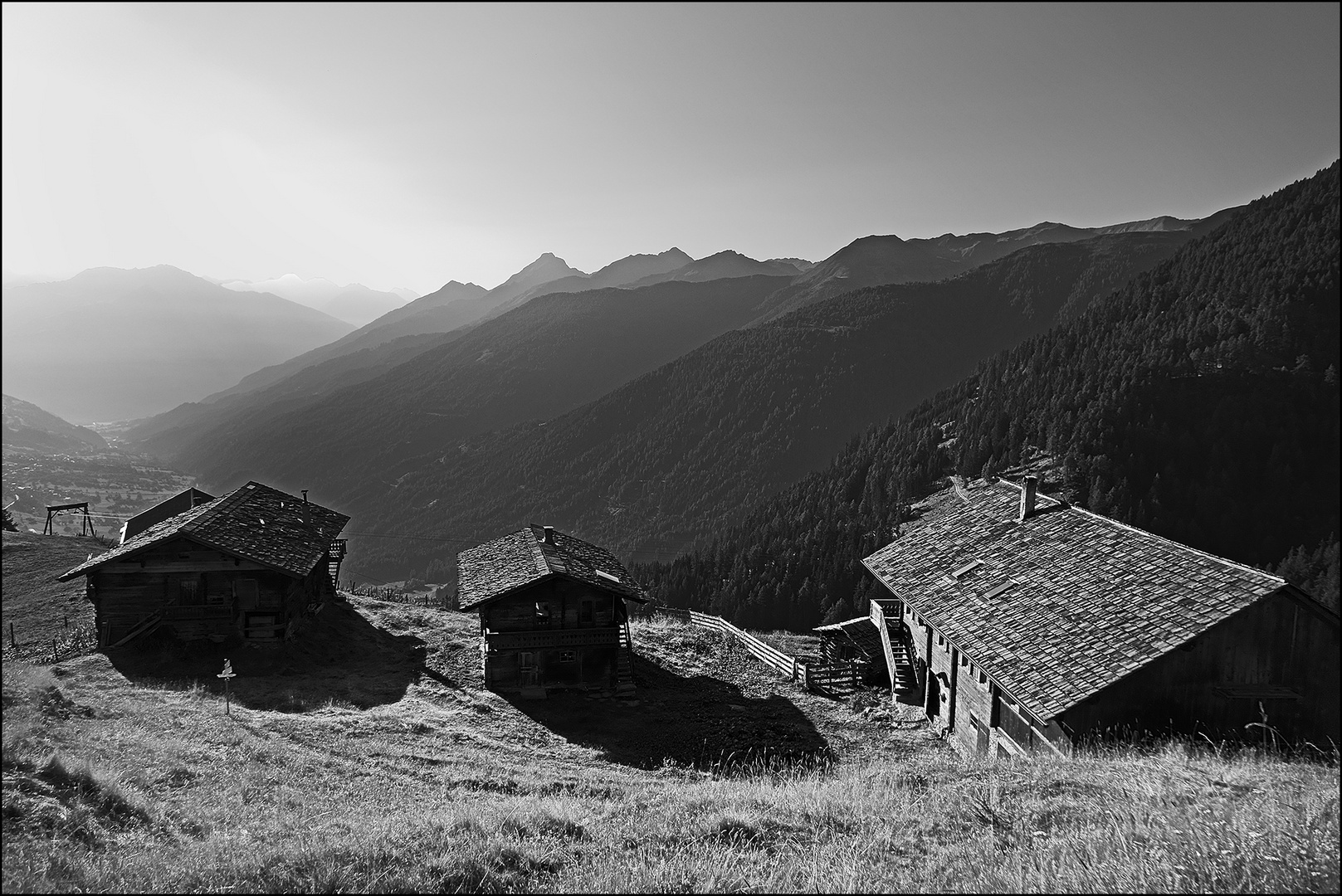 Blick von der Bergeralm ins Virgental