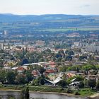 Blick von der Bergstation der Dresdner Standseilbahn