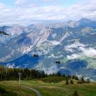 Blick von der Bergstation der Golmerbahn (Grüneck) …