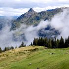 Blick von der Bergstation der Golmerbahn (Grüneck) …