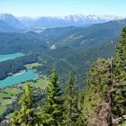 Blick von der Bergstation der Herzogstandbahn