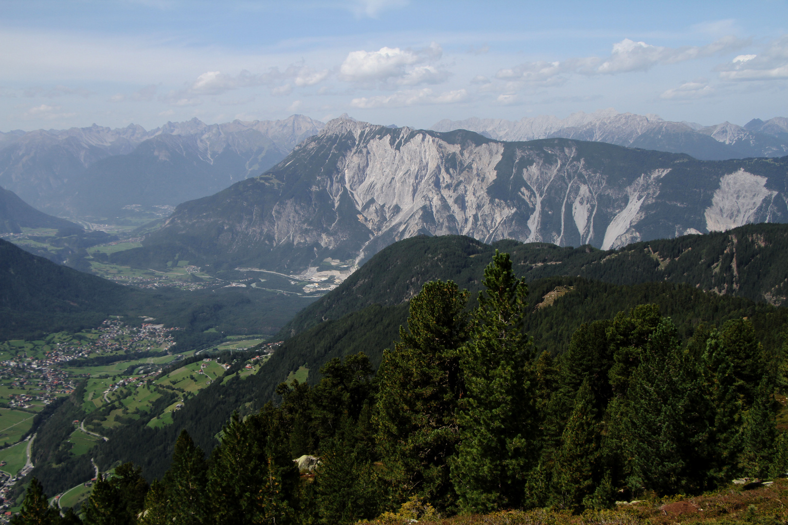 Blick von der Bielefelder Hütte Hochötz