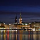 Blick von der Binnenalster