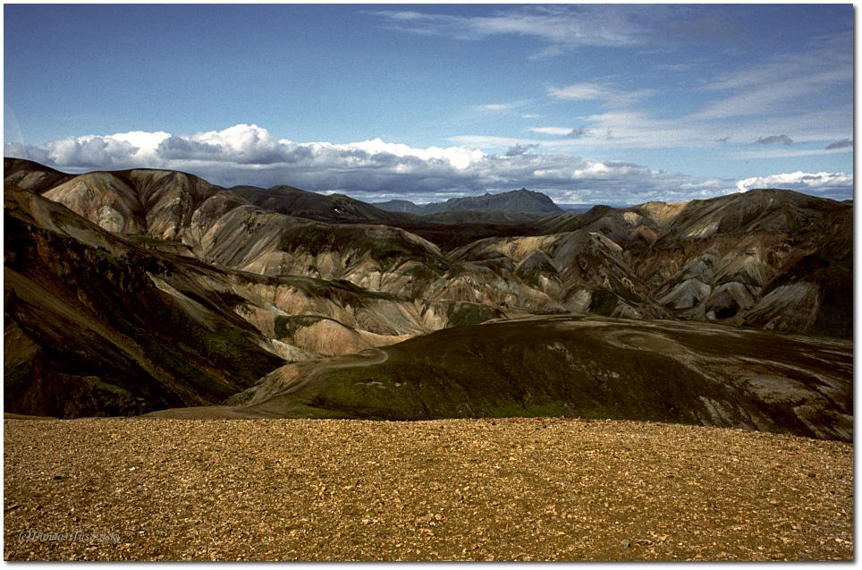 Blick von der Brennisteinsalda aus