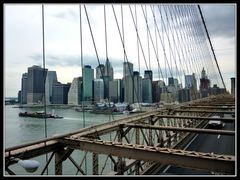 Blick von der Brooklyn Bridge