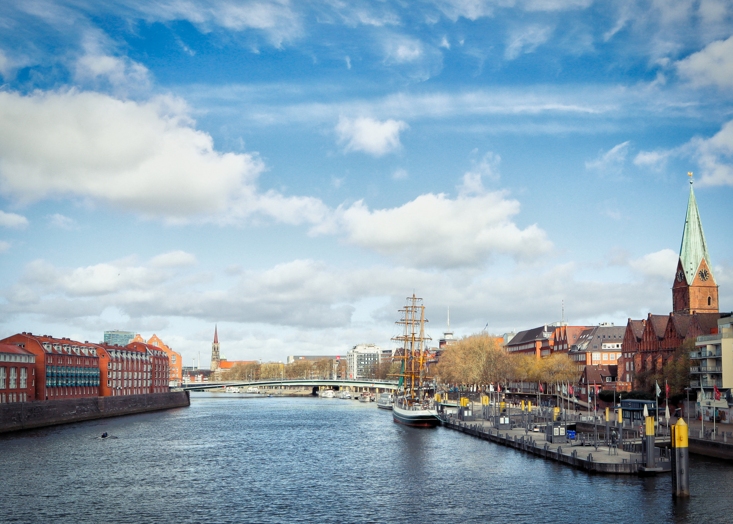 Blick von der Brücke