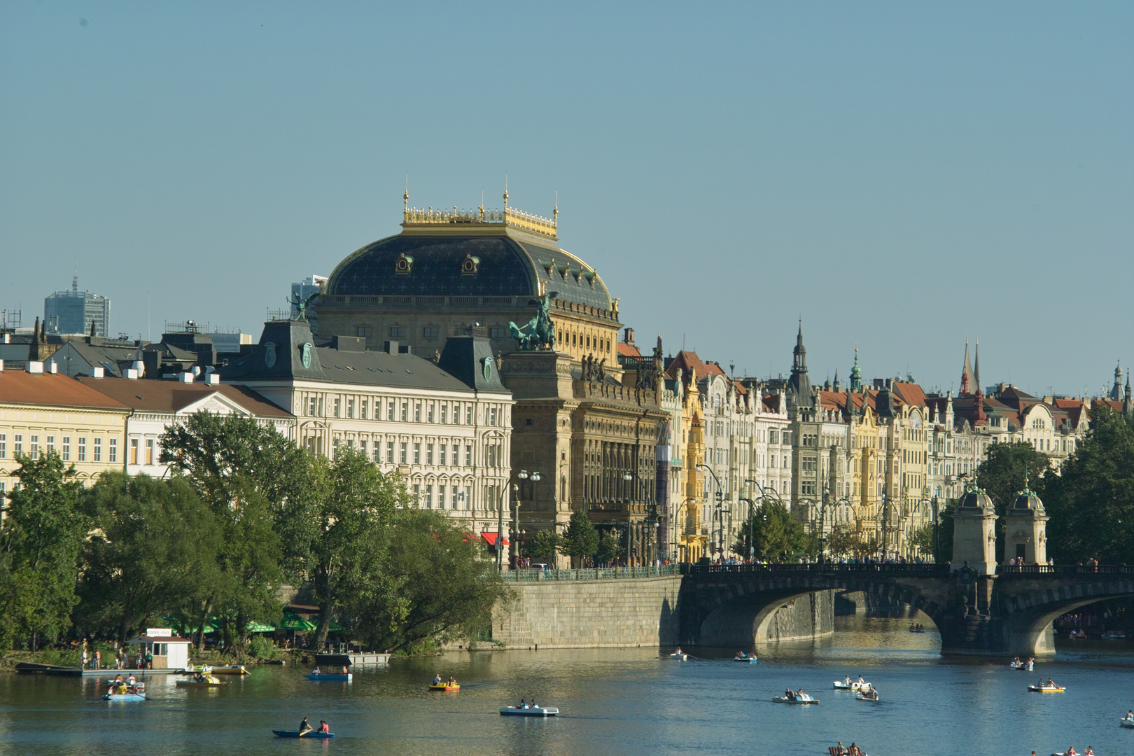 Blick von der Brücke