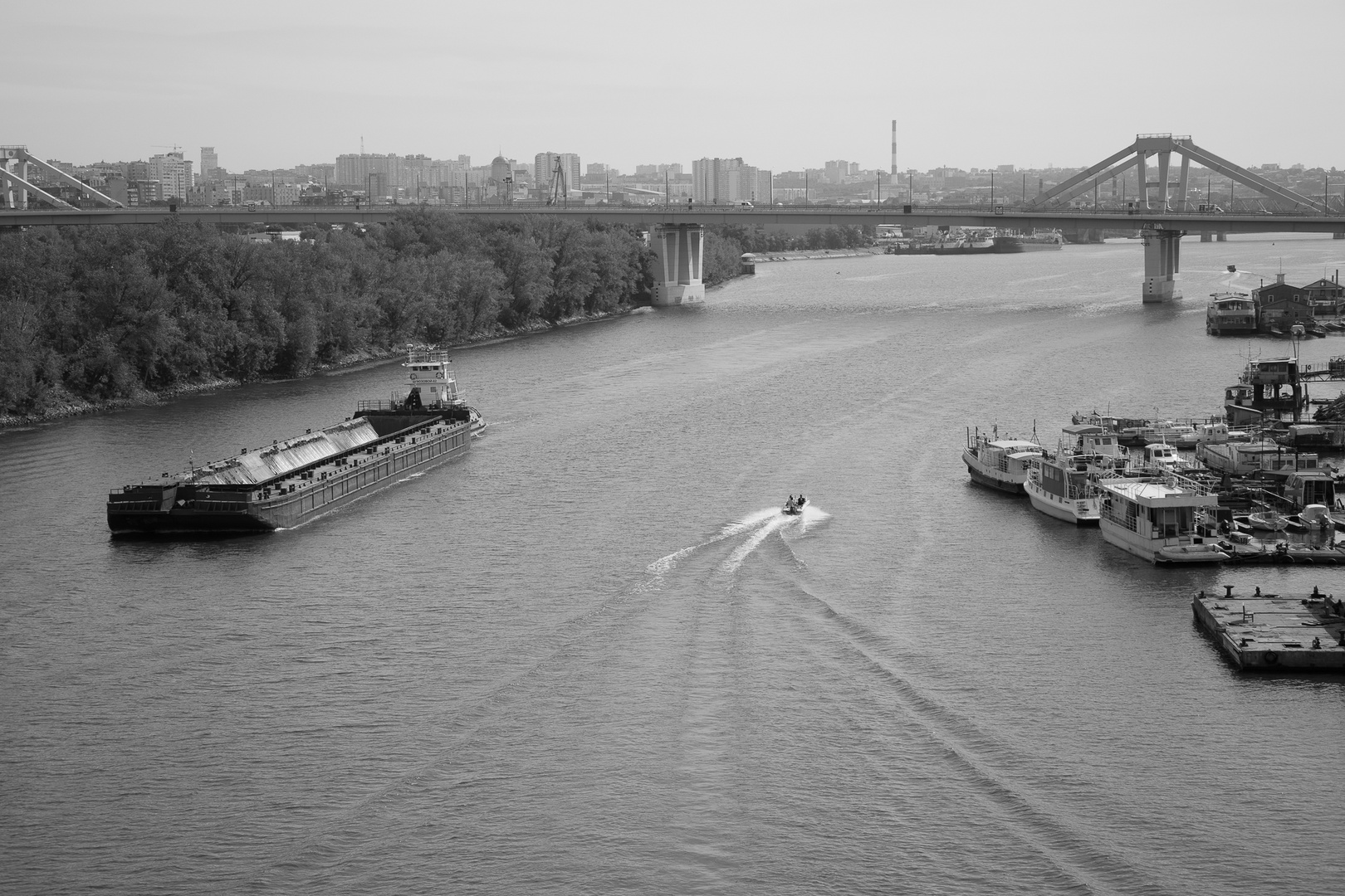 Blick von der Brücke