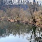 Blick von der Brücke auf den Kocher